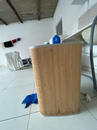 Cesto de roupa suja - Bambu