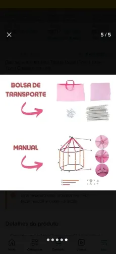 Tenda infantil