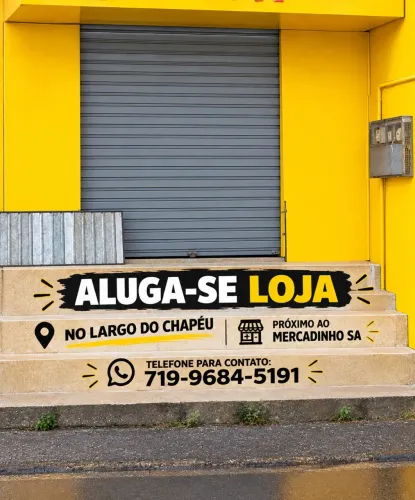 ALUGO LOJA NA BAIXINHA