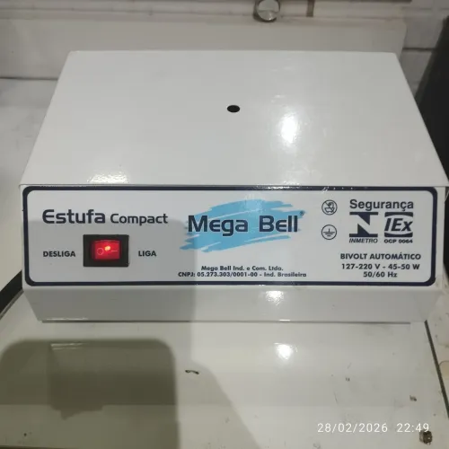 Estufa de esterilização