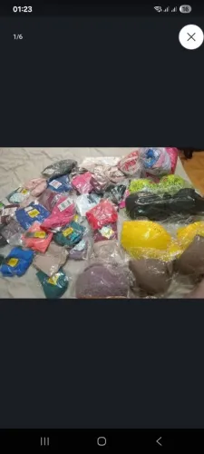 Vendo sacola com 40 peças de langerri