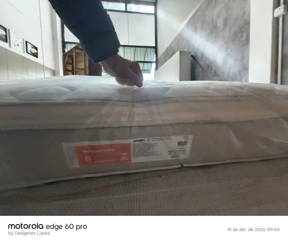 Colchao mola com pillow top