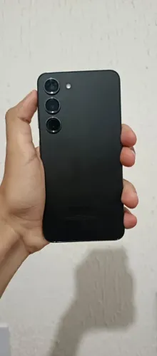 S23, 128 gb, 8 de ram preto com pelicula, caixa e 4 capinhas, aparelho impecavel