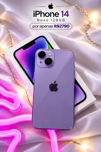 IPhone 14 Roxo 128GB