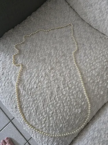 Colar de pérolas bijuteria