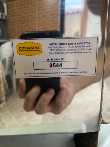 CHAPA BIFETEIRA A GÁS 60x53 - COSTA E FIO CFBF 60g