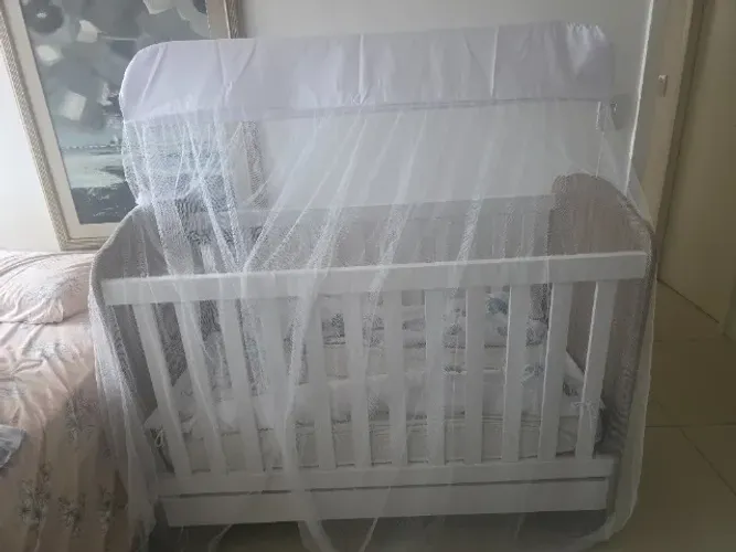 Berço 3 em 1 + colchão impermeável