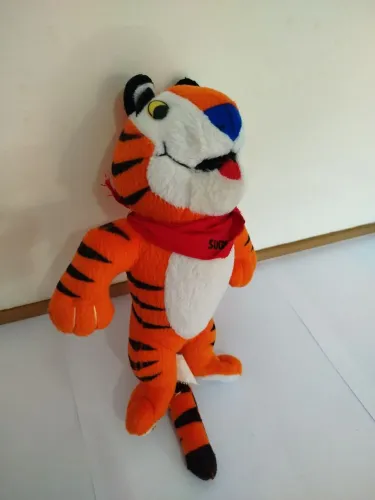 Tigre Tony - pelúcia - Sucrilhos original 