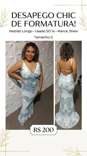 Vestido de festa 