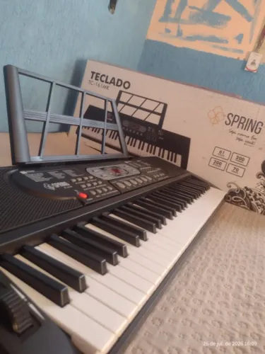 Teclado Spring Tc-161MK + bag de brinde