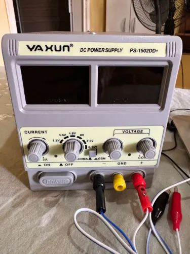 Fonte de Bancada Yaxun PS-1502DD+ - Nova, Apenas Testada