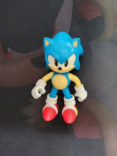 Sonic clássico 6 cm - Sonic The Hedgehog