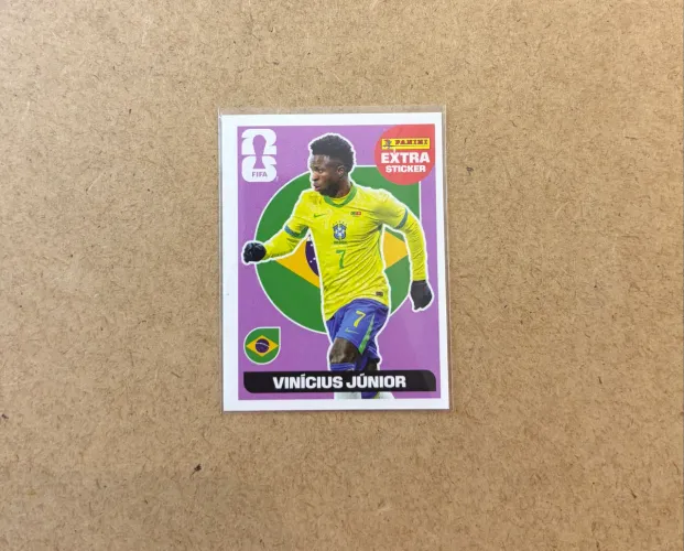 Figurinha Legend Vinicius Júnior Lilás