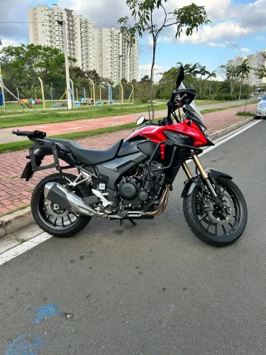 CB500X Com acessórios