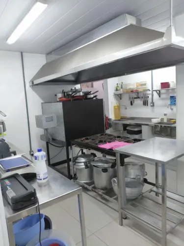COZINHA INDUSTRIAL EQUIPADA PARA LOCAÇÃO