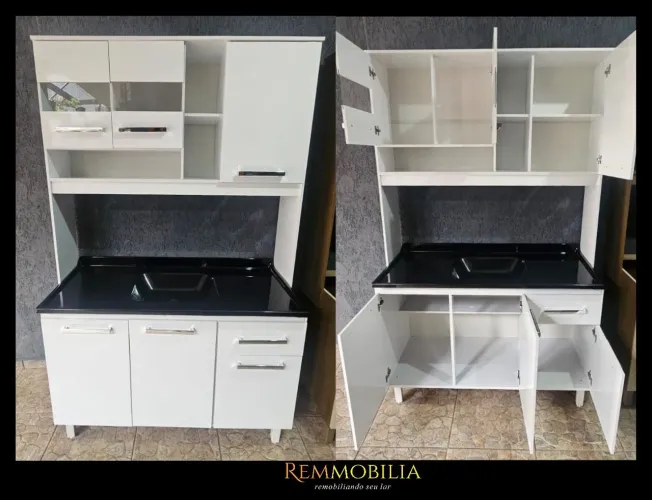 ARMÁRIO COZINHA COMPACTO NOVO / ENTREGAMOS MONTADO