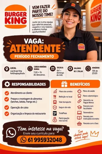 Burger King contrata