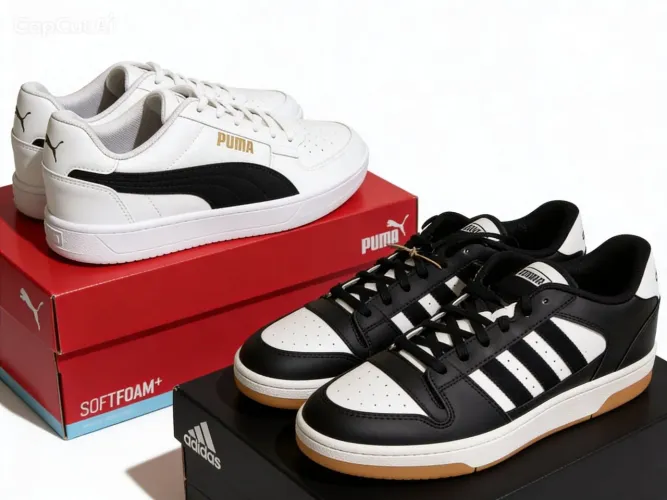Tênis Adidas e Puma originais , novos na caixa
