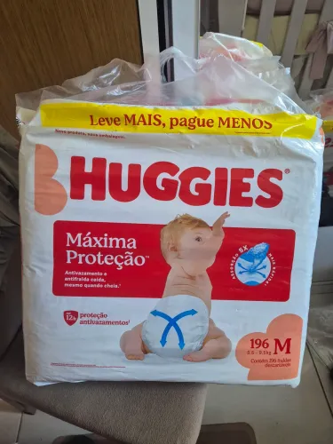 Fralda M Huggies