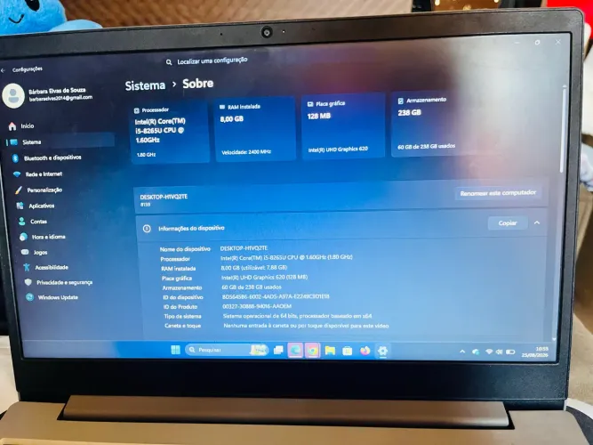 Notebook Lenovo
