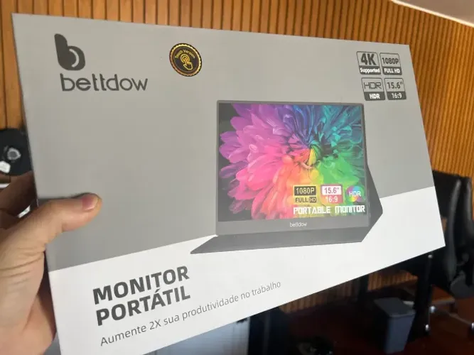 Monitor Portátil Bettdow 15.6'' Full HD 60Hz