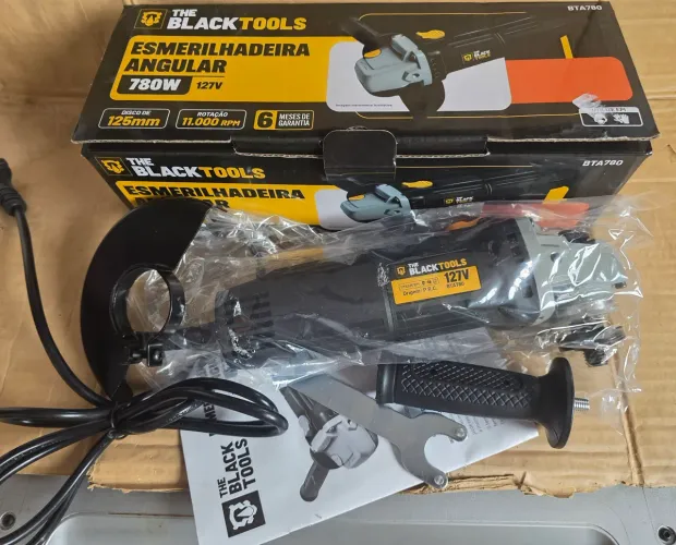 Esmerilhadeira Lixadeira Profissional 780w The Black tools