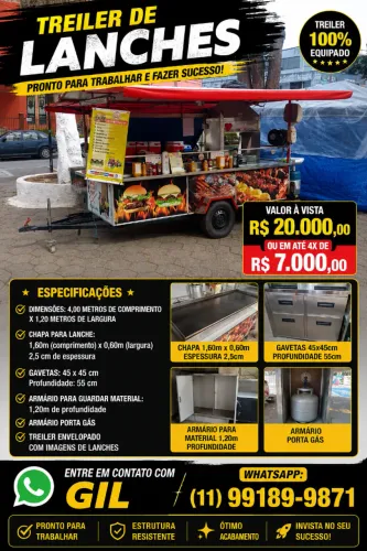 Trailer de lanches