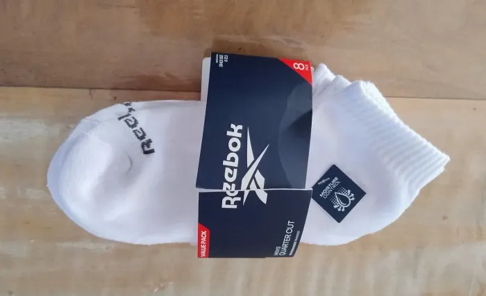 Meias Reebok Importadas EUA - Kit 5 Pares