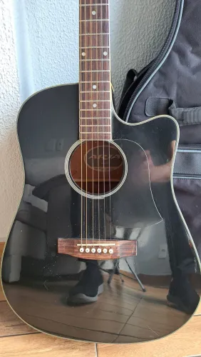 Violão Elétrico Aria Japonês corda Aço