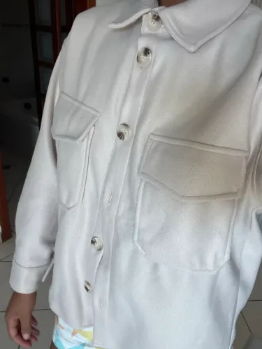 Casaco Oversized feminino Nova TAM P 