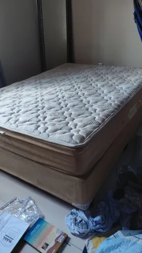 Cama casal molas ensacadas