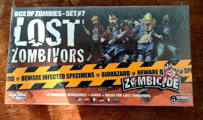 Zombicide Expansão Lost Zombivors Lacrado