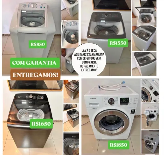 Maquina de Lavar COM Garantia Entregamos