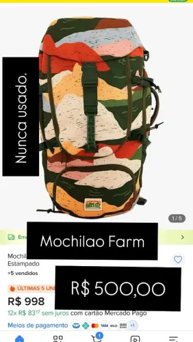 Mochilao farm novo