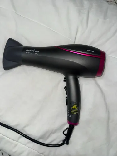SECADOR BRITÂNIA BSC2200 ÍON 2100W BIVOLT - SEMINOVO