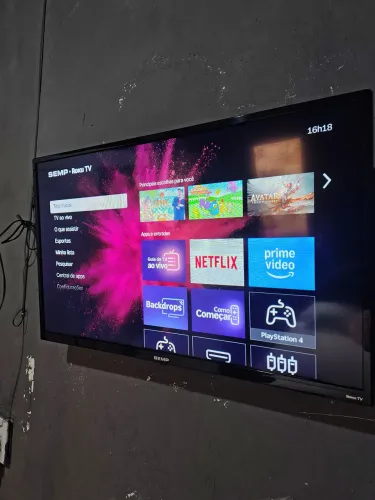Smart Tv Roku Semp 32 polegadas