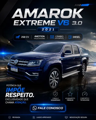 Volkswagen Amarok Extreme CD 3.0 4X4 TB Dies. Aut. 2021