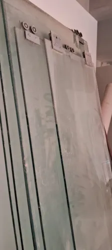 Painéis de vidro temperado