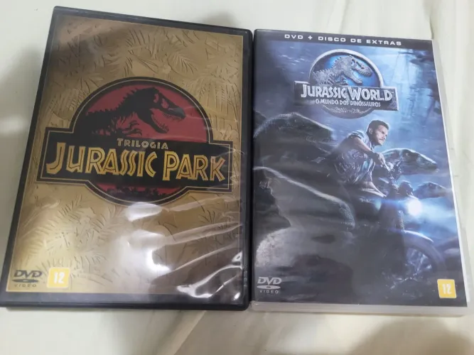 Jurrasic Park Trilogia e Jurassic World 1