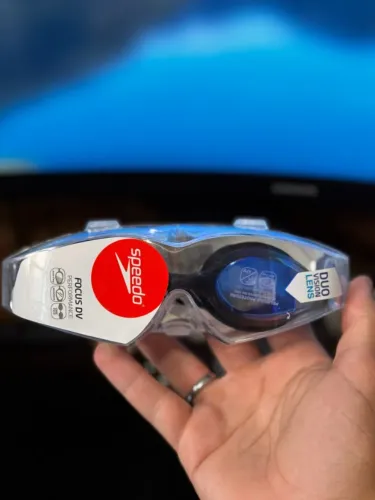 Óculos de Natação Speedo Focus Duo Vision Lentes Espelhadas Antifog e Proteção UV