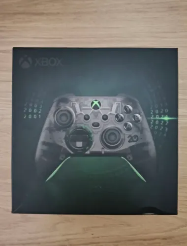 Controle Xbox Edição Especial 20º Aniversário