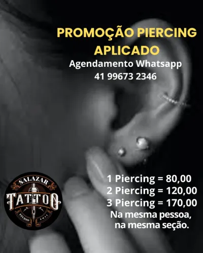 Aplicação de Piercing