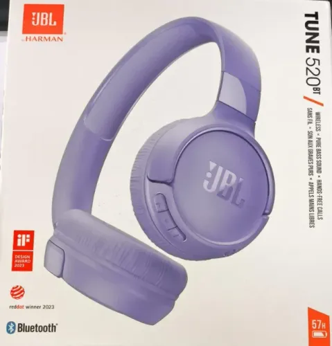 FONE BT JBL T520BT TUNE BLUETOOTH PURPLE