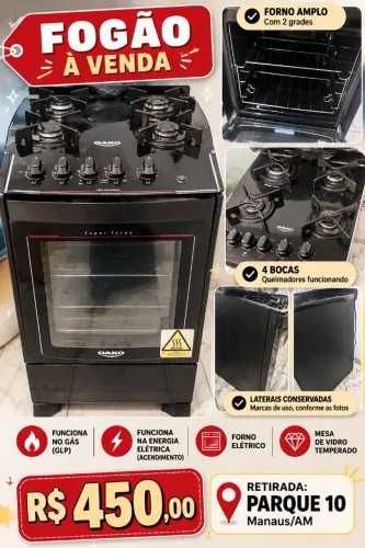 Venda de fogão 