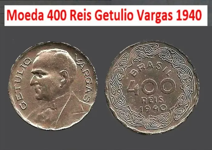 Moeda 400 réis 1940