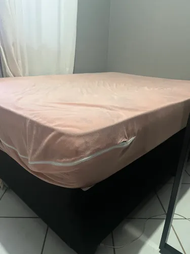 Cama box casal colchão de molas ensacadas 