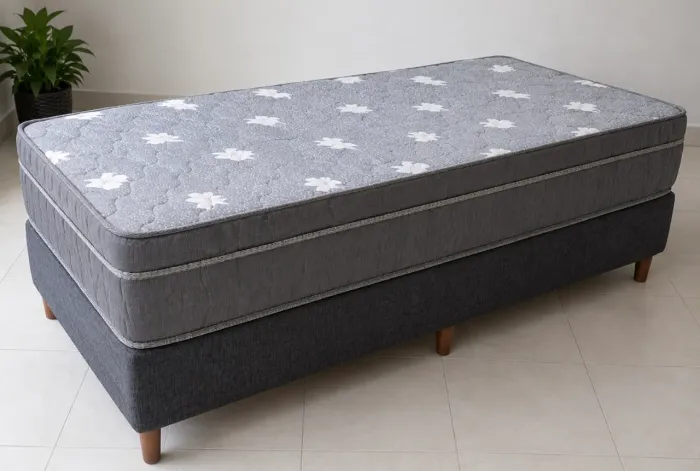 Excelente cama box solteiro