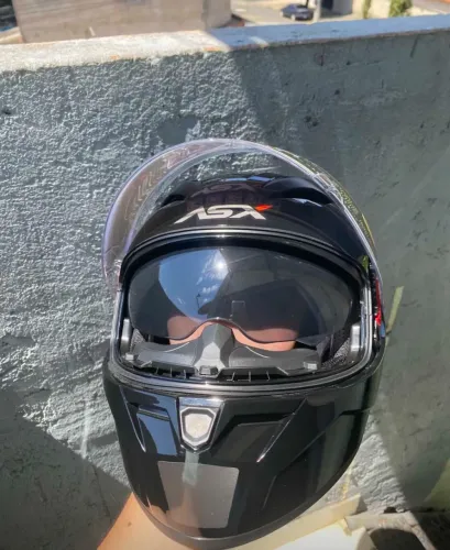 Capacete axs novo 