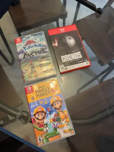 Lote 3 jogos Nintendo Switch