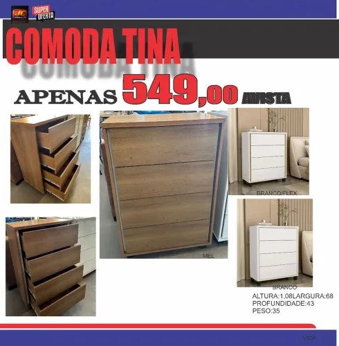 COMODA TINA PROMO